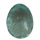 Beautiful Faceted Paperweight with Stand