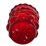 Vintage Mosser Glass Eye Winker Patterned Toothpick Holder