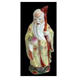 Vintage Chinese Shou God of Longevity Figurine