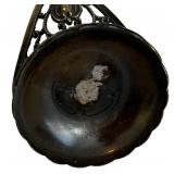 Beautiful Faceted Paperweight with Stand