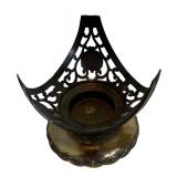 Beautiful Faceted Paperweight with Stand