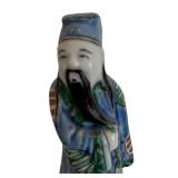 Vintage Famille Rose Asian Figurines