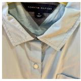 Tommy Hilfiger Navy Sweater and Denim Shirt