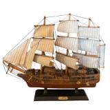 Vintage CIRCA 1828 Victorias Model Sailboat