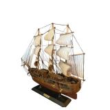 Vintage CIRCA 1828 Victorias Model Sailboat