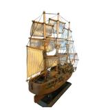 Vintage CIRCA 1828 Victorias Model Sailboat