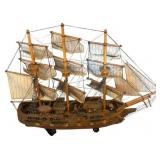Vintage CIRCA 1828 Victorias Model Sailboat