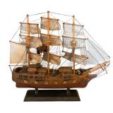 Vintage CIRCA 1828 Victorias Model Sailboat