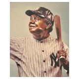 Vintage Framed Baseball Poster