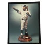 Vintage Framed Baseball Poster