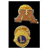 Large Lot of Vintage Lapel Pins