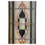 Stunning Stained Glass Decorative Panel