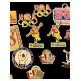 Large Lot of Vintage Lapel Pins