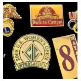 Large Lot of Vintage Lapel Pins