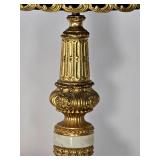 Vintage Hand-Painted Hollywood Regency Style Accent Table