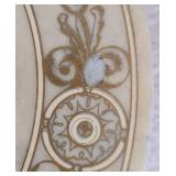 Vintage Hand-Painted Hollywood Regency Style Accent Table