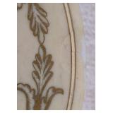 Vintage Hand-Painted Hollywood Regency Style Accent Table