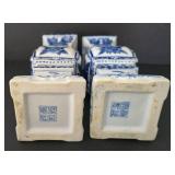 Pair of Vintage Asian Candleholders