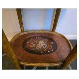 Lovely Vintage Hand-Painted Occasional Table with Serving Tray