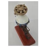 Gorditos de Rodo Padilla Arte Mexicano Figure + Metal Bike Decor