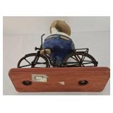 Gorditos de Rodo Padilla Arte Mexicano Figure + Metal Bike Decor