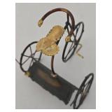 Gorditos de Rodo Padilla Arte Mexicano Figure + Metal Bike Decor