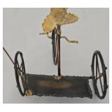 Gorditos de Rodo Padilla Arte Mexicano Figure + Metal Bike Decor