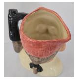 Pair of Royal Doulton Toby Mugs including Royal Doulton The Bookmaker Toby Mug