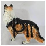 Three Porcelain Collie Figures