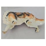 Three Porcelain Collie Figures