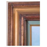 Oil on Canvas Seascape Framed Painting