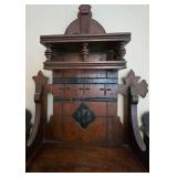 Incredibly Detailed Highly Carved Antique Victorian Wall Shelf
