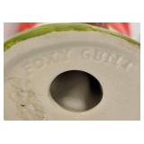 Ceramic Acorn Foxy Gent Figure