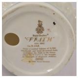 Three Collectible Royal Doulton Figurines including Royal Doulton Figurine This Little Pig