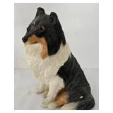 Pair of Sandicast Collie Figures