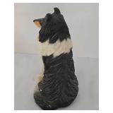 Pair of Sandicast Collie Figures