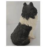Pair of Sandicast Collie Figures