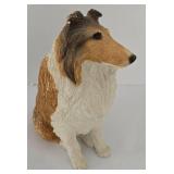 Pair of Sandicast Collie Figures