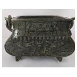 Vintage Chinese Hard Stone Coffer Box