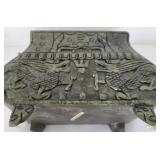 Vintage Chinese Hard Stone Coffer Box