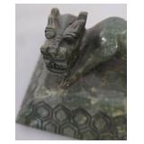 Vintage Chinese Hard Stone Coffer Box