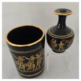 International Vase/Mug Grouping, Including Cloisonne Offering