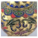 International Vase/Mug Grouping, Including Cloisonne Offering