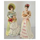 Pair of Royal Doulton Porcelain Figures including Royal Doulton Kimberley Figurine HN 3382