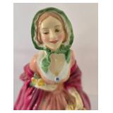 Royal Doulton Porcelain Figure Duo includes Royal Doulton Autumn Breezes HN 16911