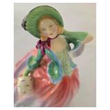 Royal Doulton Porcelain Figure Duo includes Royal Doulton Autumn Breezes HN 16911