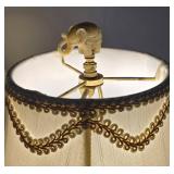 Pair of Ceramic Floral Table Lamps