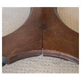 Vintage Marble-Topped Occasional Table