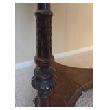 Vintage Marble-Topped Occasional Table