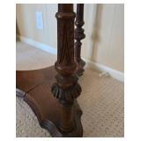 Vintage Marble-Topped Occasional Table